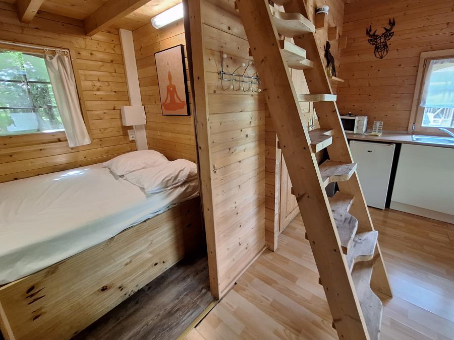 Chalet 4 personnes - Chalet CONFORT Alpina 1 28 m² (1 chambre + 1 chambre mezzanine) 2/4 pers 10