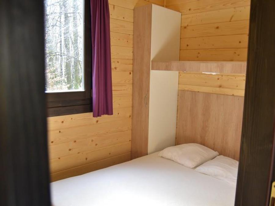 Chalet 5 personnes - Chalet CONFORT Monia 27 m² (2 chambres) + terrasse couverte de 10m² + clim réversible 4/5 pers 5