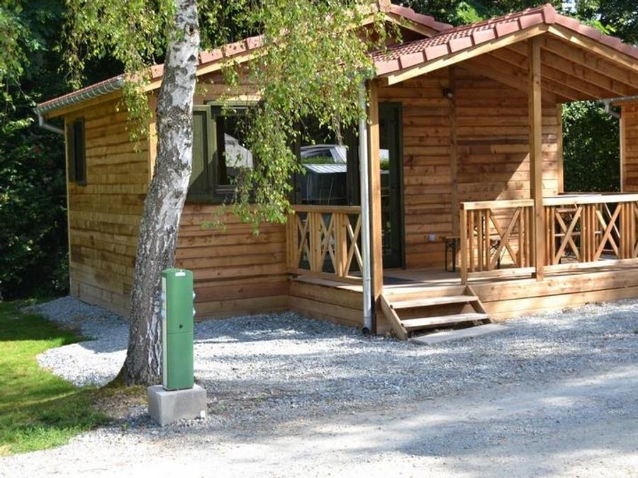 Chalet 6 personnes - Chalet Savania PREMIUM46 34 m² (2 chambres) + terrasse couverte de 13 m² + TV + clim réversible 4/6 pers 2