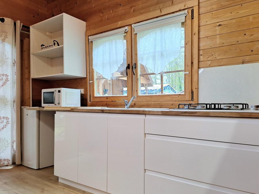 Chalet 4 personnes - Chalet CONFORT Alpina 28 m² (1 chambre + 1 chambre mezzanine) 2/4 pers 18