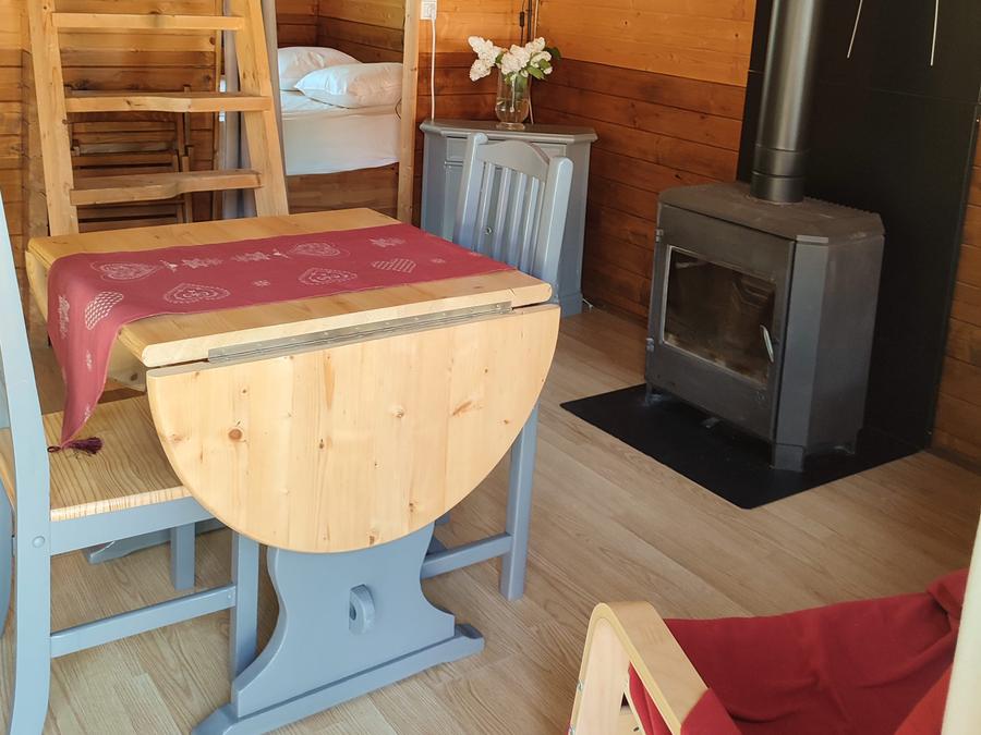 Chalet 4 personnes - Chalet CONFORT Alpina 28 m² (1 chambre + 1 chambre mezzanine) 2/4 pers 3