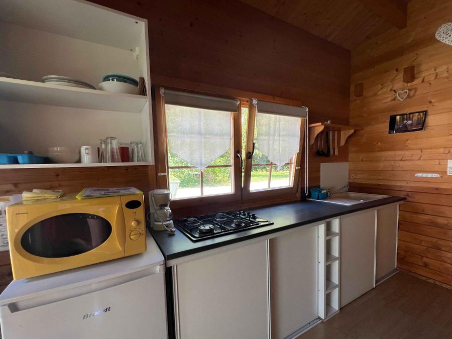 Chalet 4 personnes - Chalet CONFORT Alpina 28 m² (1 chambre + 1 chambre mezzanine) 2/4 pers 10