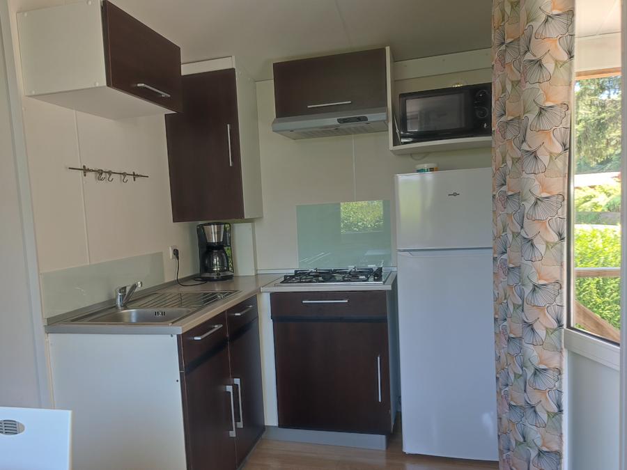 Mobilhome 4 personnes - Mobil home Watipi ECO 26 m² (2 chambres)+terrasse couverte de 7 m² 1/4 pers 4