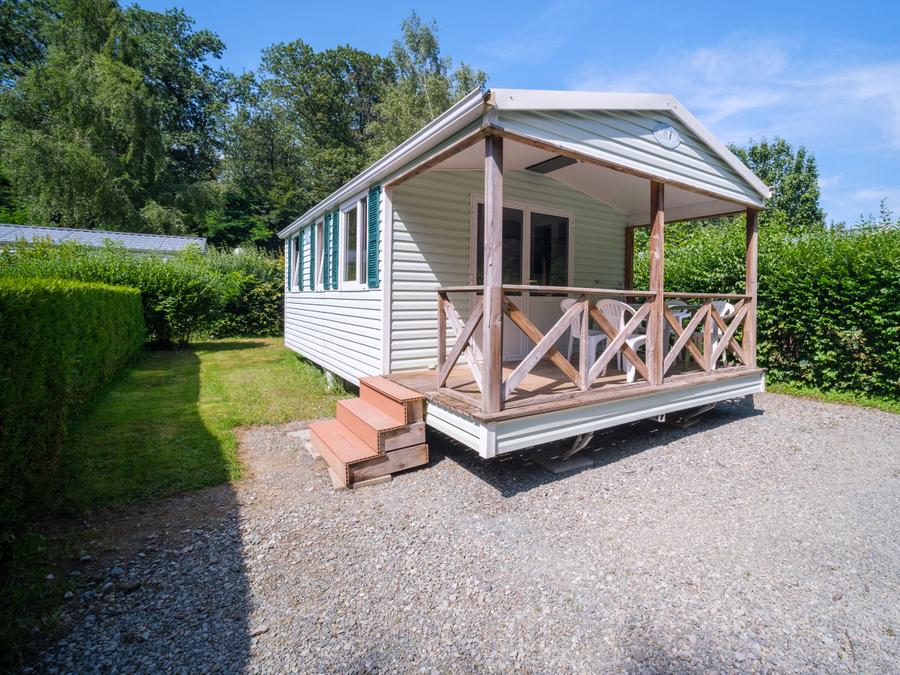 Mobilhome 4 personnes - Mobil home Watipi ECO 26 m² (2 chambres)+terrasse couverte de 7 m² 1/4 pers 1