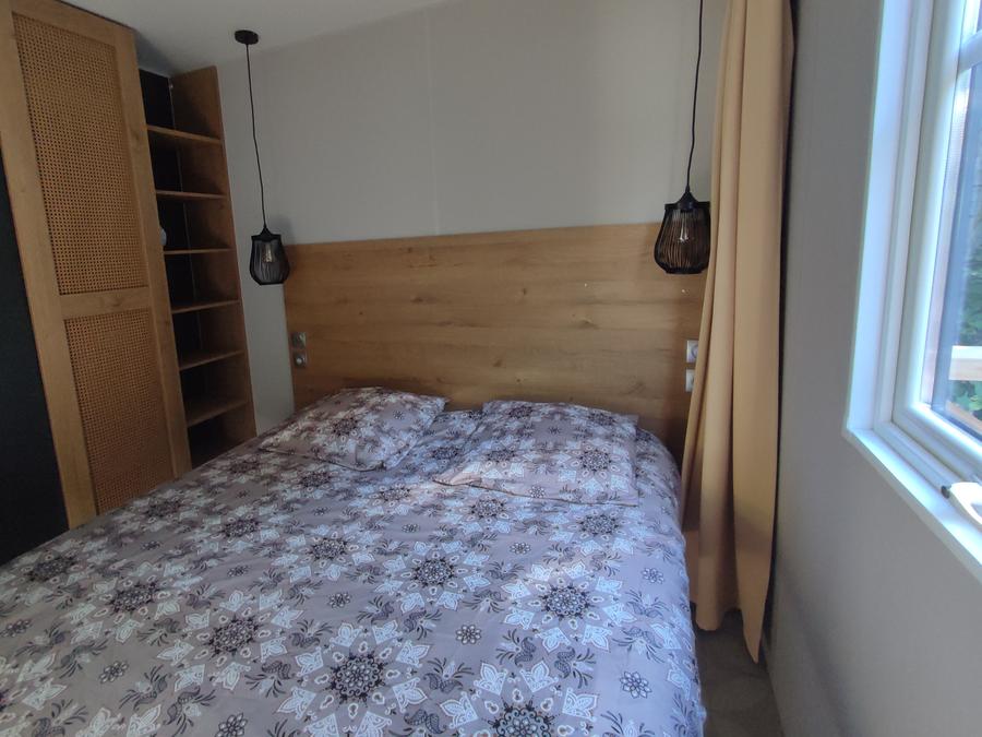 Mobilhome 4 personnes - Cottage Ohara Côté Jardin Premium - 30m²-2 chambres -Terrasse semi couv- Vue sur la forêt- LV 4 pers 2