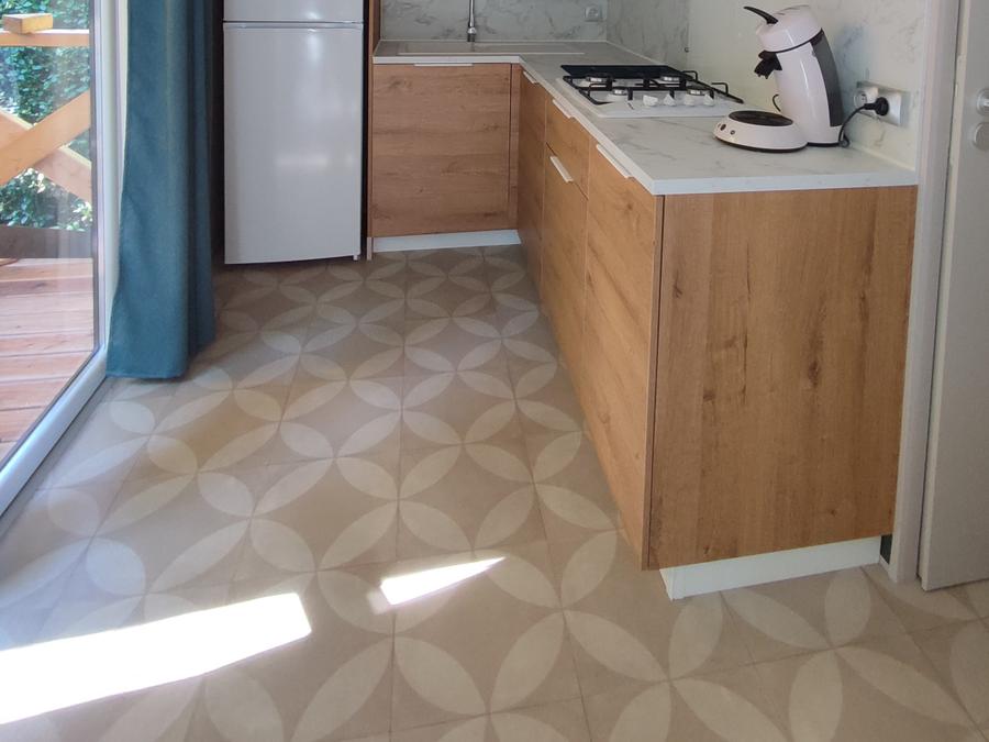 Mobilhome 4 personnes - Cottage Ohara Côté Jardin Premium - 30m²-2 chambres -Terrasse semi couv- Vue sur la forêt- LV 4 pers 1