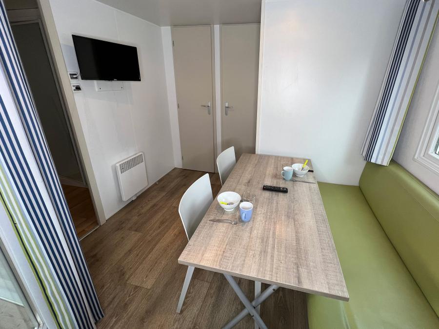 Mobilhome 4 personnes - Mobil-home SOLÉO CONFORT 26M² (2 CHAMBRES) + Terrasse intégrée couverte 9m² 4 pers 7
