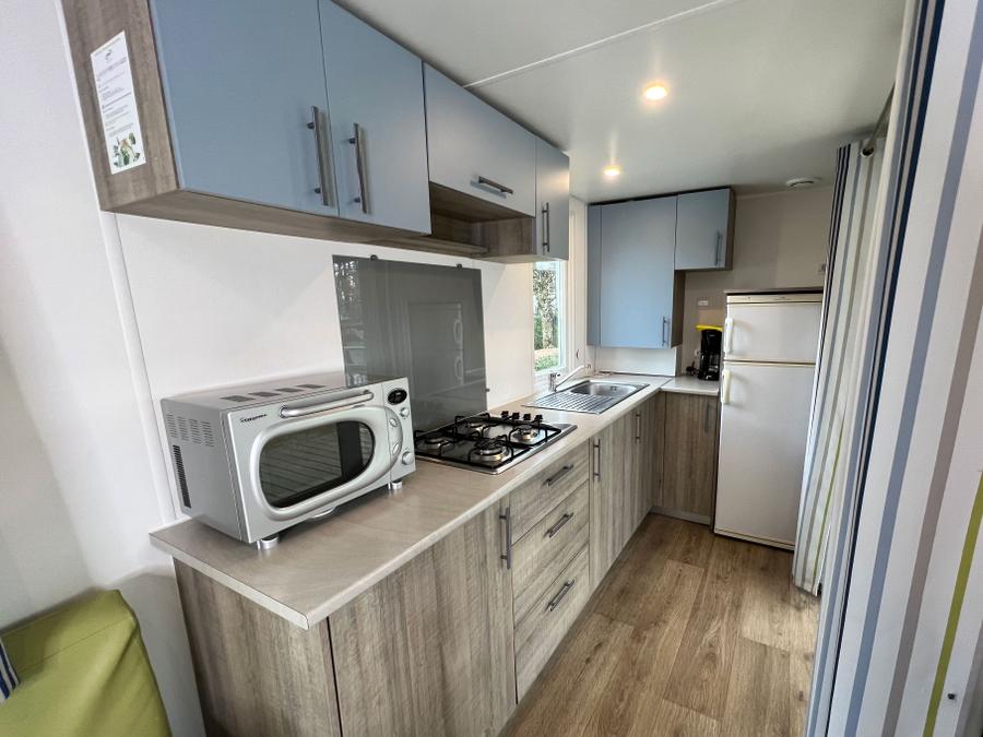 Mobilhome 4 personnes - Mobil-home SOLÉO CONFORT 26M² (2 CHAMBRES) + Terrasse intégrée couverte 9m² 4 pers 8