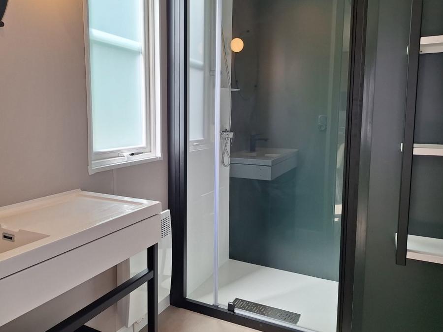 Mobilhome 6 personnes - Cottage Ohara Côté Jardin Premium - 36m² - 3 chambres + Terrasse semi cou + TV + LV + Vue forêt 6 pers 5