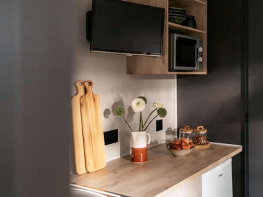 Mobilhome 4 personnes - NEW// Mobil-Home Loggia Confort 32m² - 4 personnes + Terrasse intégrée couverte + TV+ lit160 4 pers 3