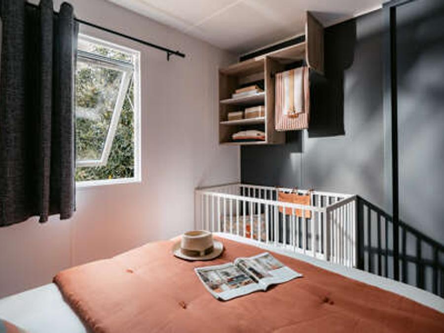 Mobilhome 4 personnes - NEW// Mobil-Home Loggia Confort 32m² - 4 personnes + Terrasse intégrée couverte + TV+ lit160 4 pers 5