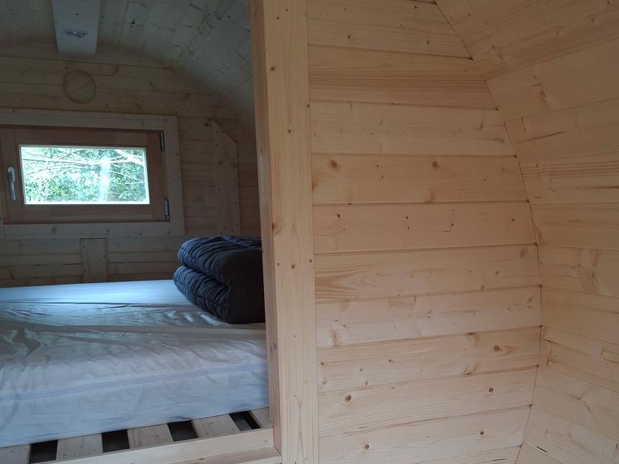 Tiny house 2 personnes - BARREL Bois 1