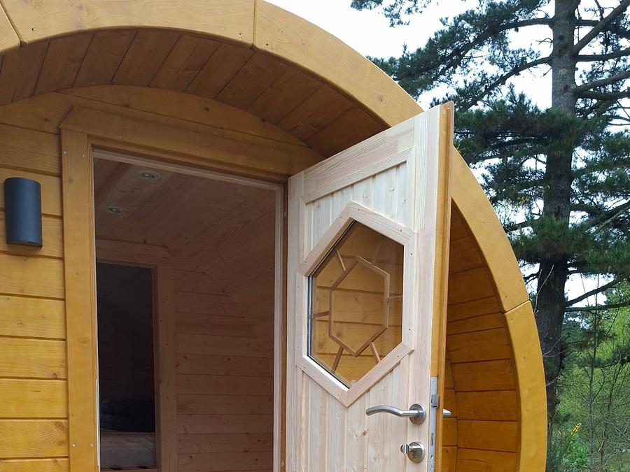 Tiny house 2 personnes - BARREL Bois 0