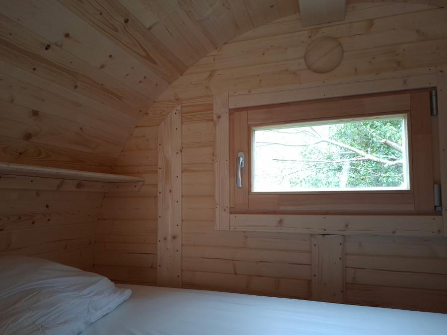Tiny house 2 personnes - BARREL Bois 2