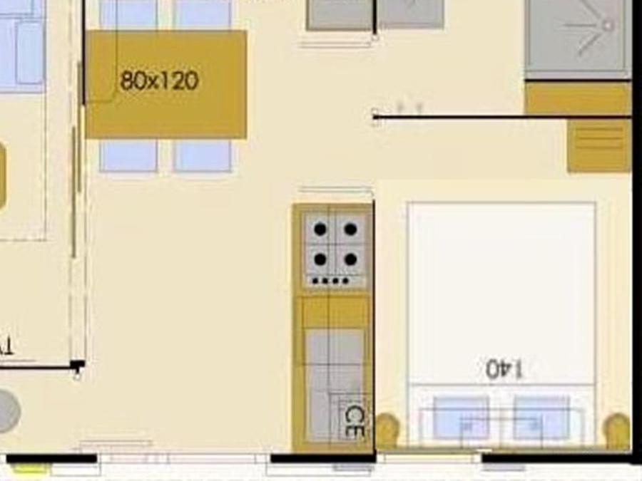 Mobilhome 4 personnes - MODULO 1 chambre 2/4 pers. 2