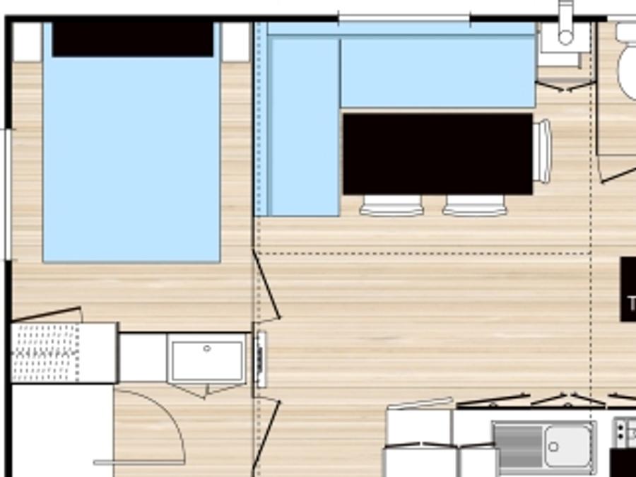 Mobilhome 6 personnes - LE FAMILY CLIMATISE 5