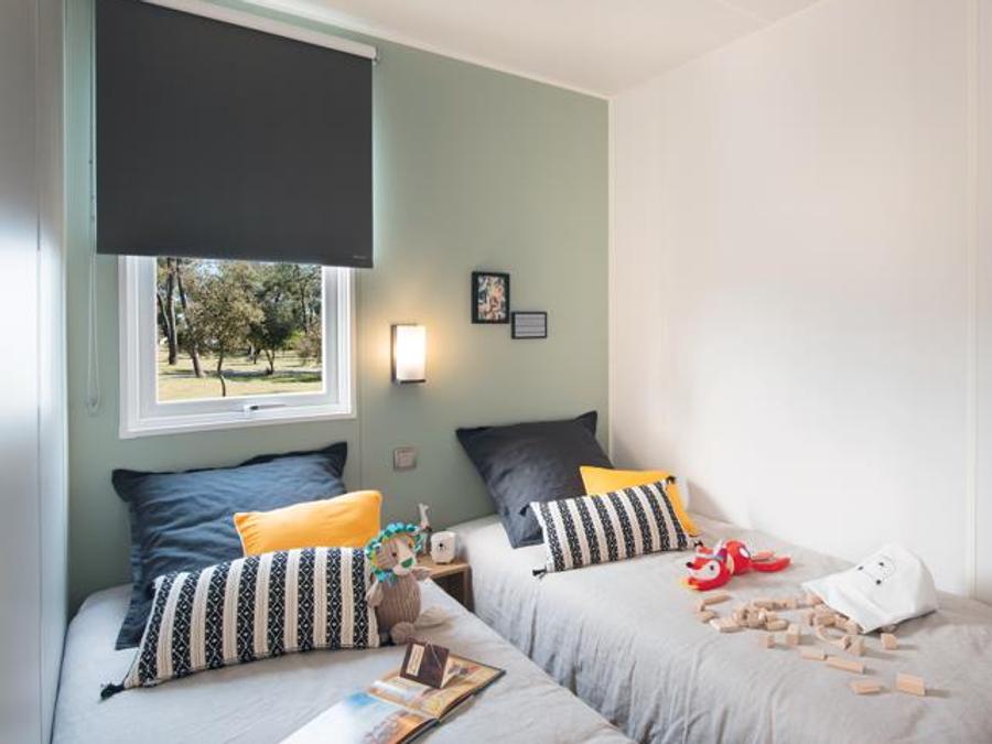 Mobilhome 4 personnes - LE COTTAGE 2 CHAMBRES CLIMATISE + LAVE VAISSELLE 3