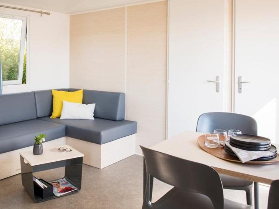 Mobilhome 4 personnes - LE RIVIERA CLIMATISE 2 chambres 5