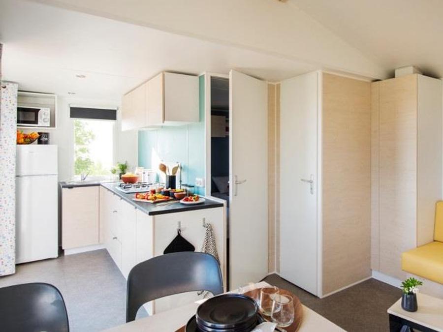 Mobilhome 4 personnes - LE RIVIERA CLIMATISE 2 chambres 4
