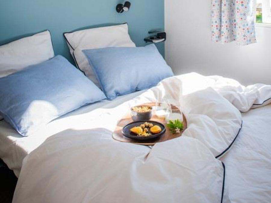 Mobilhome 4 personnes - LE RIVIERA CLIMATISE 2 chambres 1