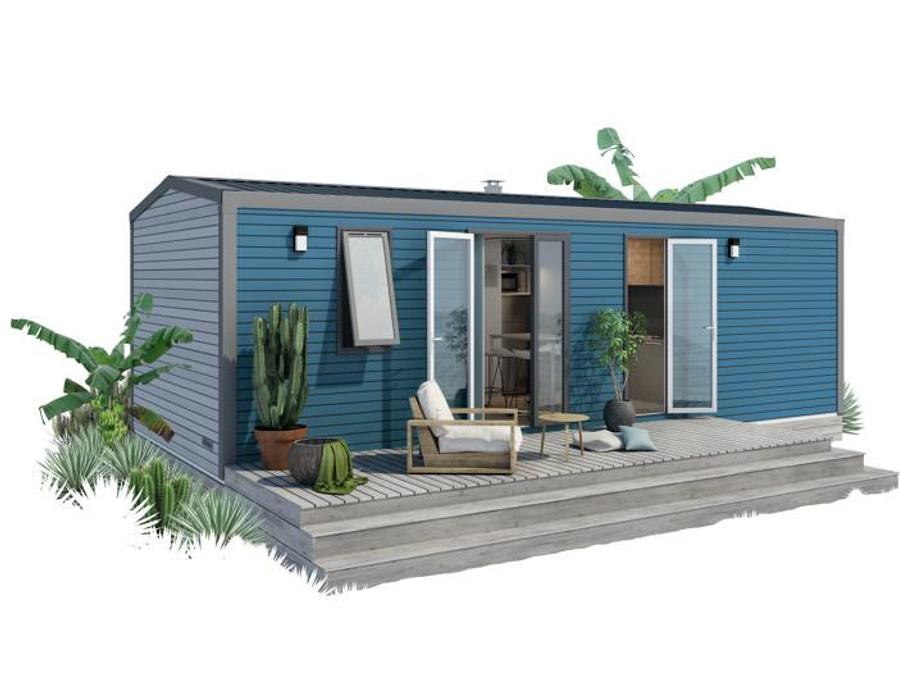 Mobilhome 6 personnes - LE COTTAGE 3 CHAMBRES CLIMATISE + LAVE VAISSELLE 2
