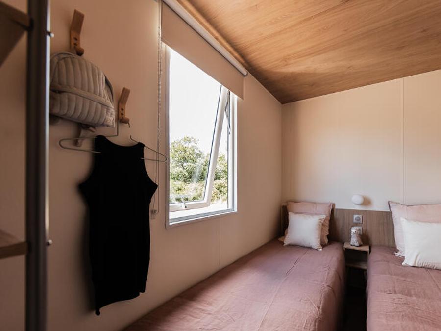 Mobilhome 6 personnes - LE COTTAGE 3 CHAMBRES CLIMATISE + LAVE VAISSELLE 9