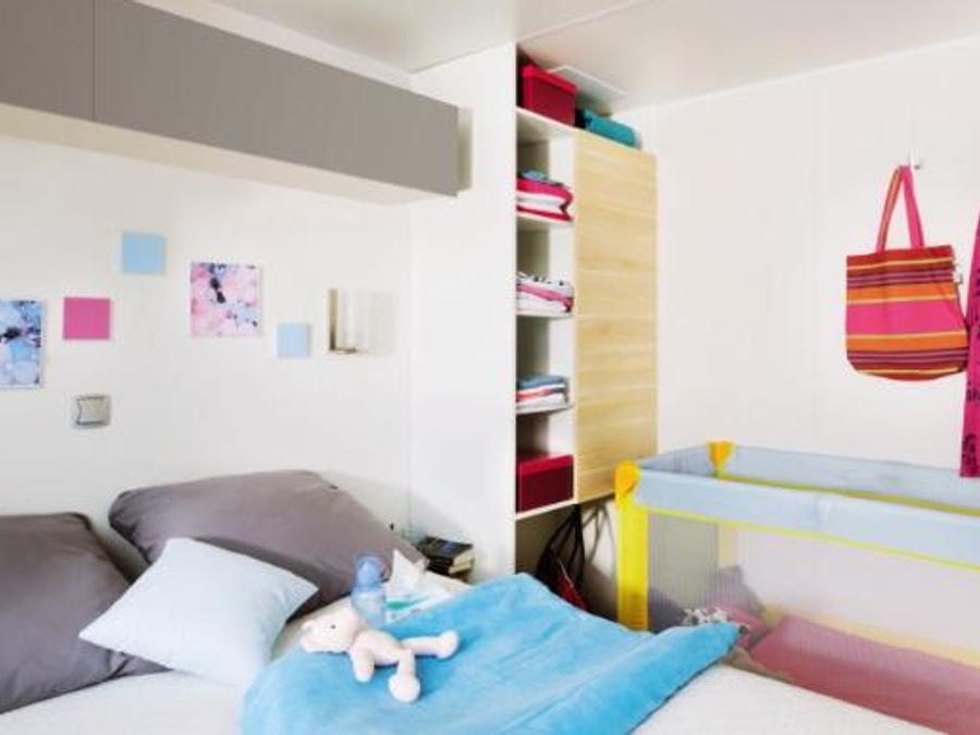 Mobilhome 7 personnes - LE LODGE CLIMATISE 3 chambres 3