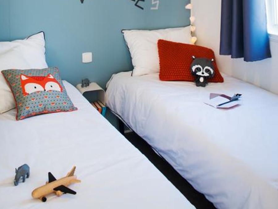 Mobilhome 6 personnes - LE RIVIERA CLIMATISE 3 chambres 4