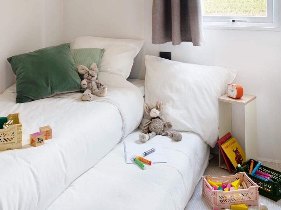 Mobilhome 6 personnes - LE RIVIERA CLIMATISE 3 chambres 8