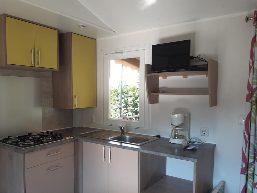 Mobilhome 4 personnes - LOISIRS - TV 1