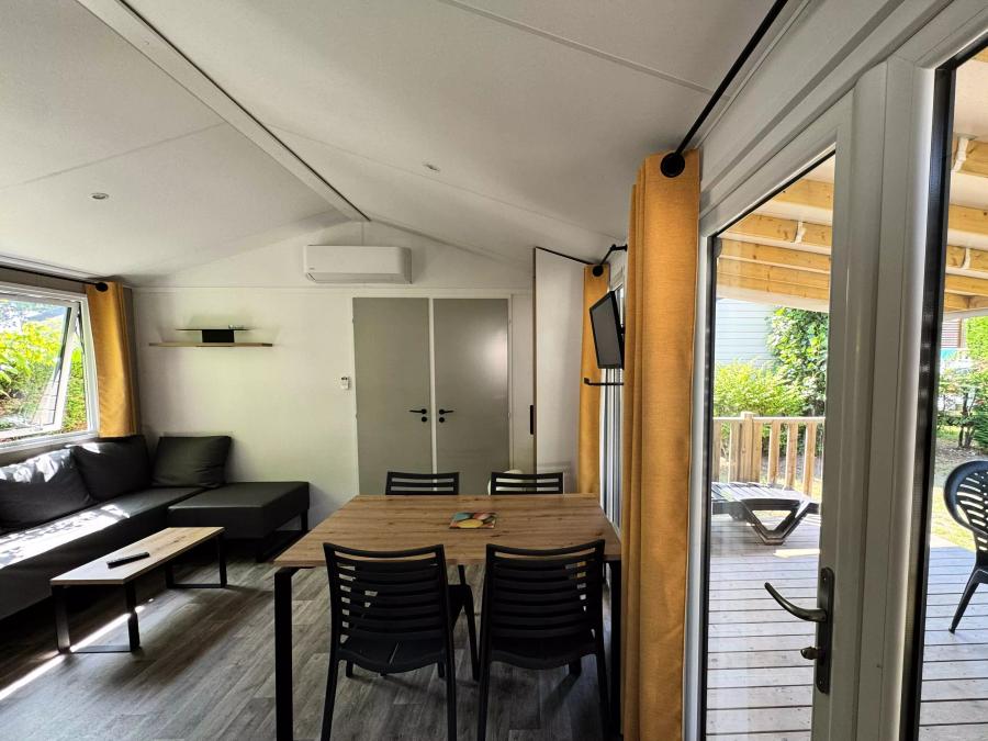 Mobilhome 4 personnes - Authentique 3 Pièces 4 Personnes Climatisé + TV 3