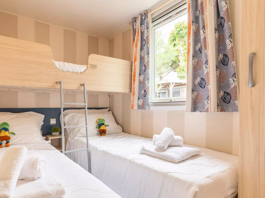 Mobilhome 5 personnes - Mobil Home Confort 3 Pièces 5 Personnes (4 adultes + 1 enfant - 10 ans) Climatisé 7