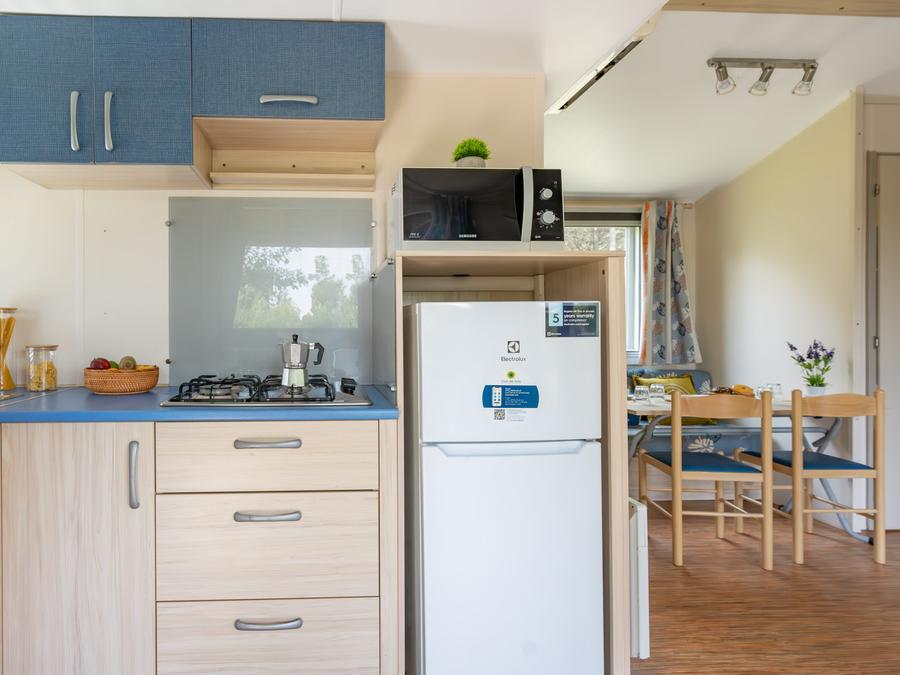 Mobilhome 5 personnes - 'Green - Lido degli Estensi' - Climatisation-TV 13