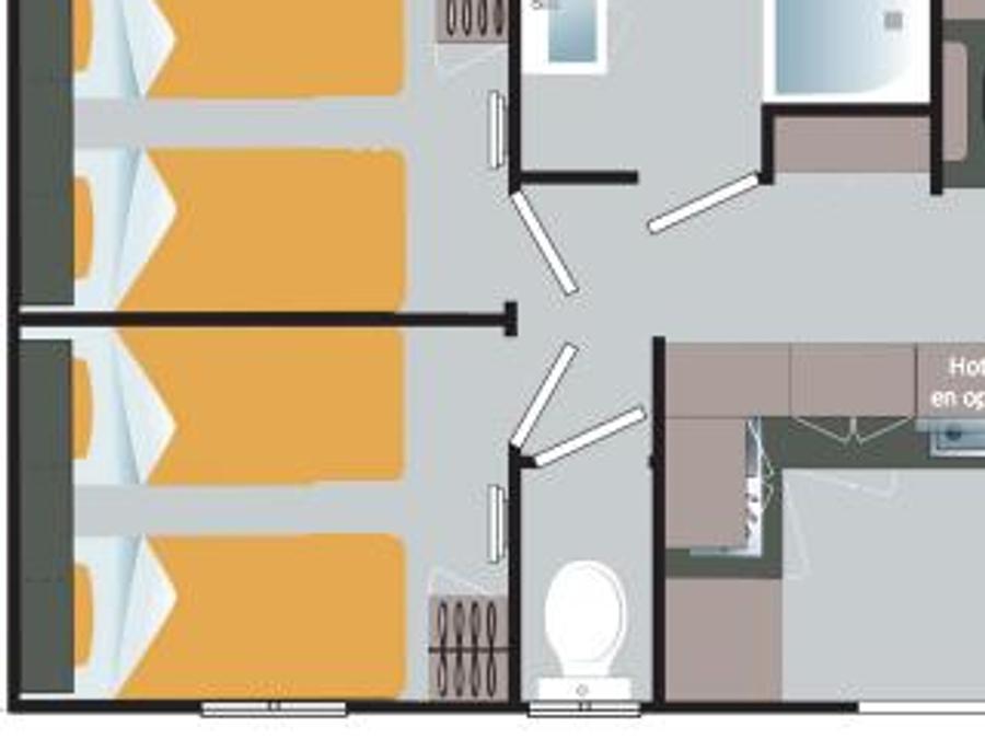 Mobilhome 6 personnes - MH3 PRIVILEGE PREMIUM (TV + CLIM) 8