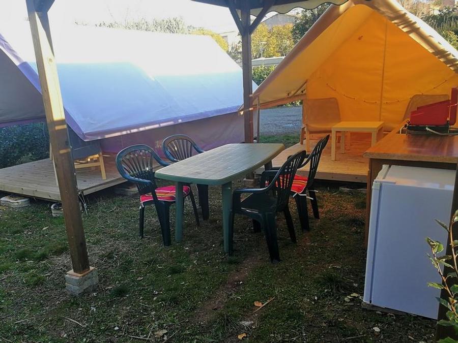 Tente en toile et en bois 4 personnes - Canada Treck 12m² 1 chambre (sans sanitaires) 0