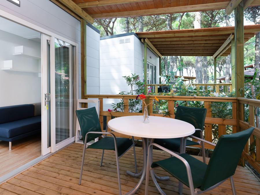 Mobilhome 2 personnes - VIOLA (inclus : piscine, salle de sport et service plage) 1