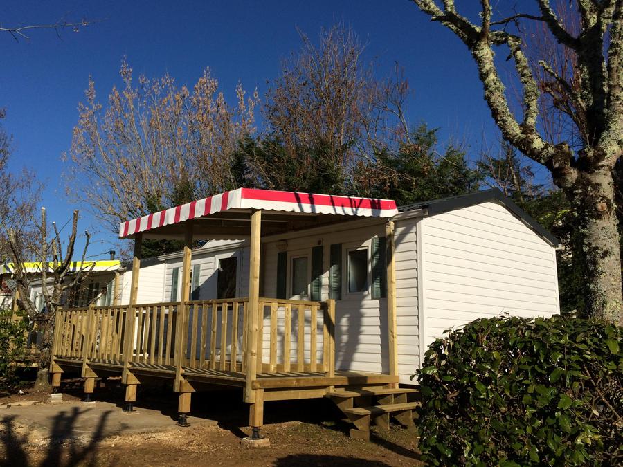 Mobilhome 5 personnes - MH2 CONFORT + terrasse semi couverte 20 m² 0