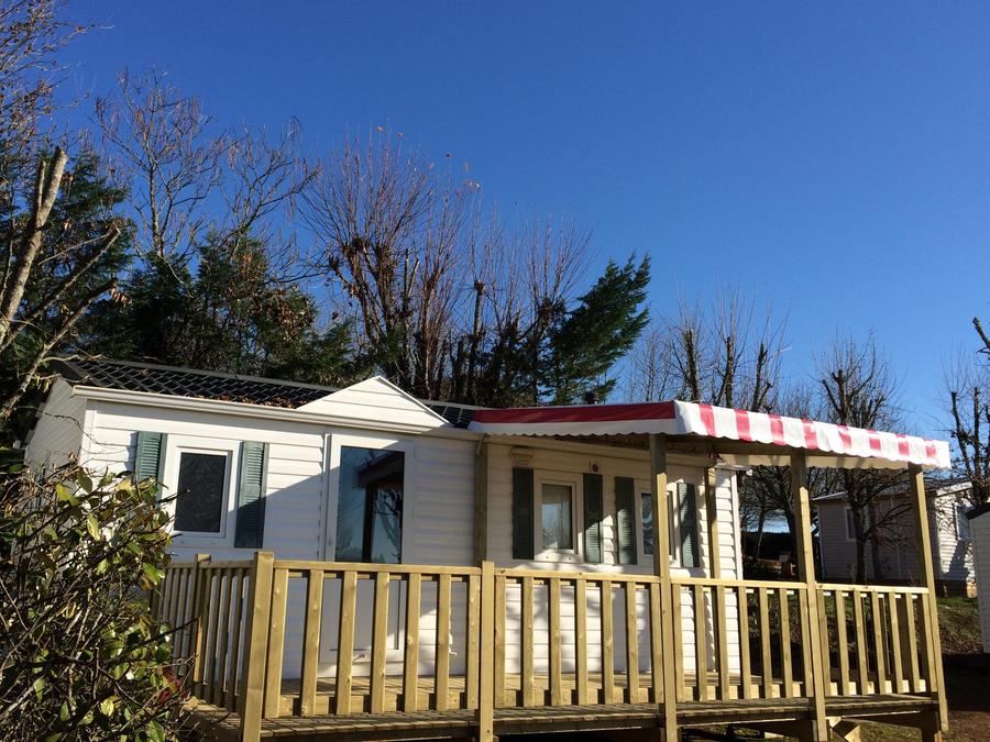 Mobilhome 5 personnes - MH2 CONFORT + terrasse semi couverte 20 m² 1