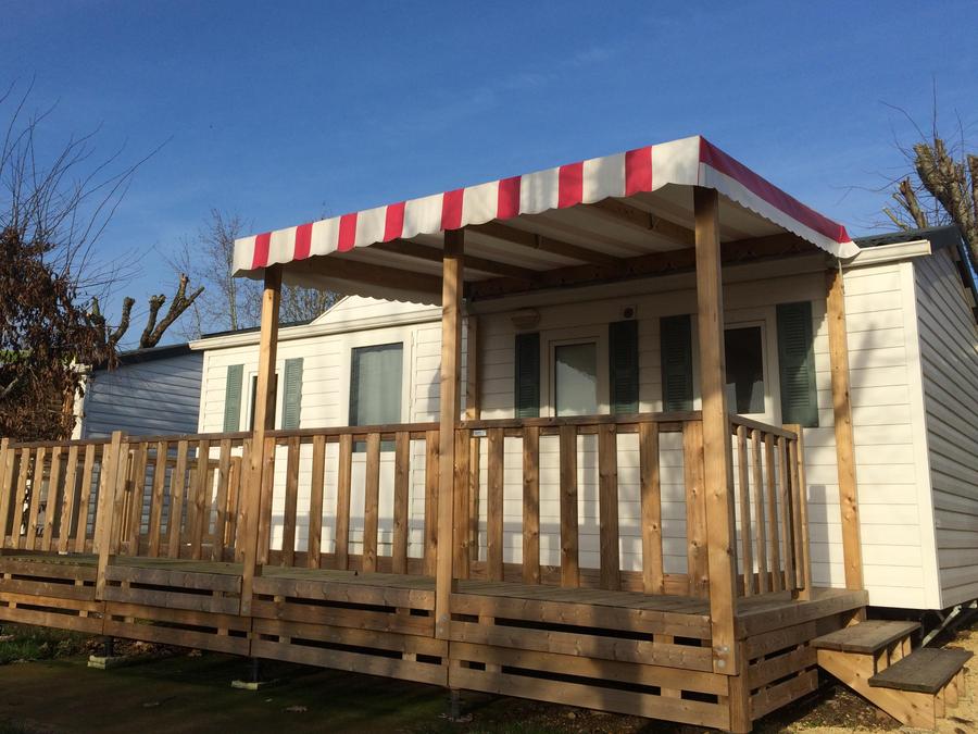 Mobilhome 6 personnes - MH FAMILLE + terrasse couverte 31 m² 0