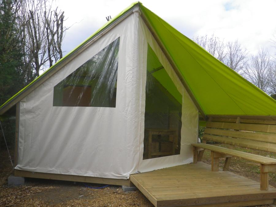 Tente 4 personnes - TENTE LODGE JUNIOR sans sanitaires 17 m² 1
