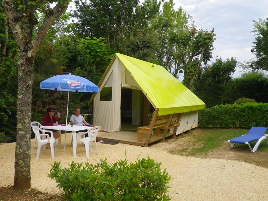 Tente 4 personnes - TENTE LODGE JUNIOR sans sanitaires 17 m² 0