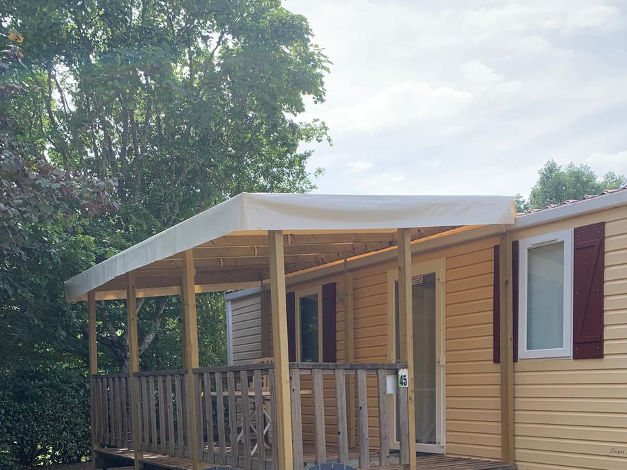 Mobilhome 5 personnes - grand confort terrasse couverte 2