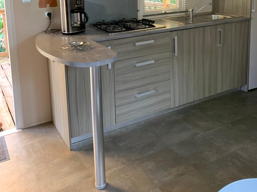 Mobilhome 5 personnes - grand confort terrasse couverte 3