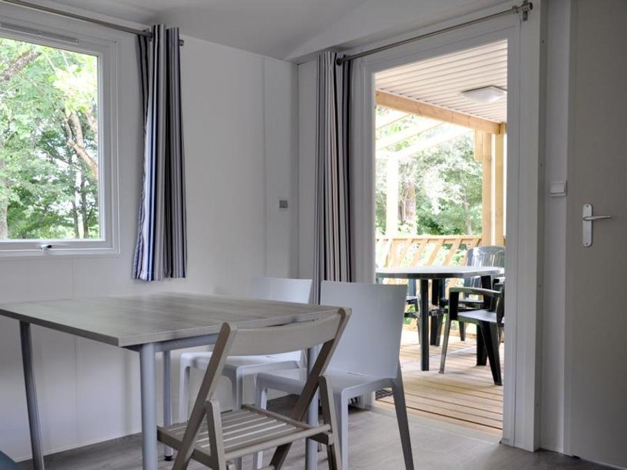 Mobilhome 4 personnes - Mobil-Home Confort 25m² Loggia - 2 chambres + Terrasse couverte 4 pers 5