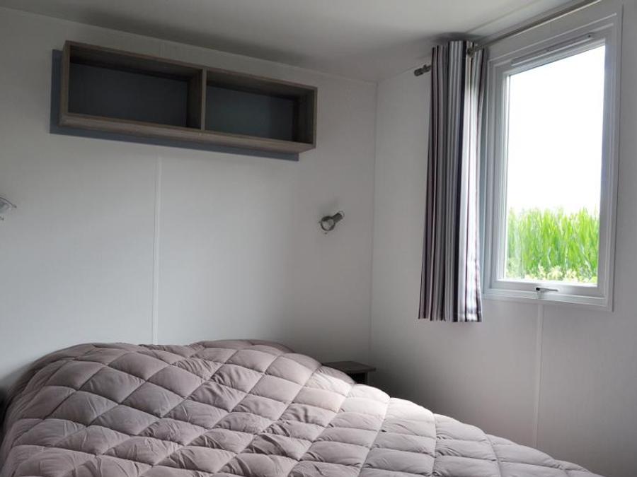 Mobilhome 4 personnes - Mobil-Home Confort 25m² Loggia - 2 chambres + Terrasse couverte 4 pers 6