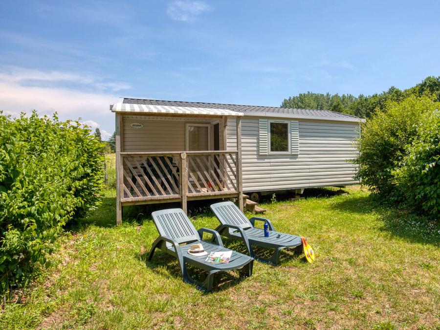 Mobilhome 4 personnes - Mobil-Home Confort 25m² Loggia - 2 chambres + Terrasse couverte 4 pers 9