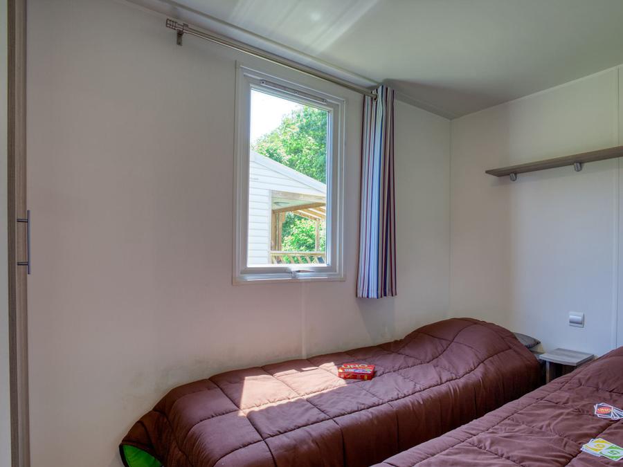 Mobilhome 4 personnes - Mobil-Home Confort 25m² Loggia - 2 chambres + Terrasse couverte 4 pers 13