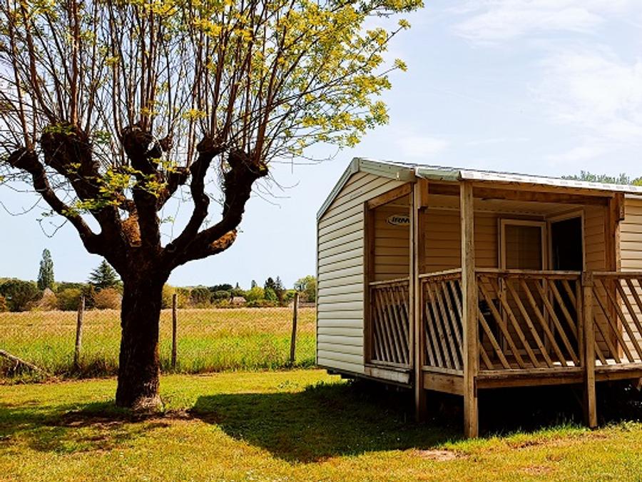 Mobilhome 4 personnes - Mobil-Home Confort 25m² Loggia - 2 chambres + Terrasse couverte 4 pers 0