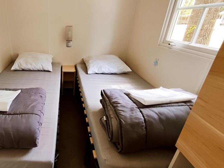 Mobilhome 6 personnes - Mobil-Home Standard 30m² Trémolat - 3 chambres + Terrasse semi-couverte 6 pers 3