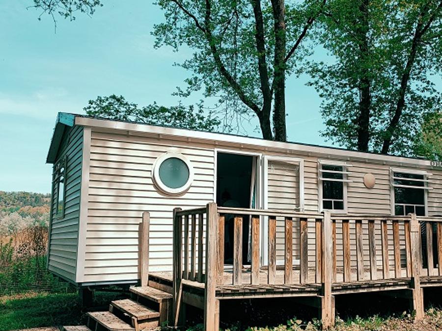 Mobilhome 6 personnes - Mobil-Home Standard 30m² Trémolat - 3 chambres + Terrasse semi-couverte 6 pers 0